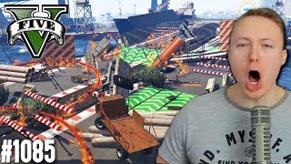 KOMPLETTES CHAOS! (+Download)| GTA 5 - Custom Map Rennen