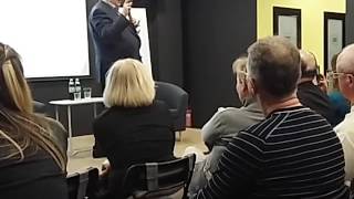 Встреча экс-президента Грузии Михаила Саакашвили с представителями бизнеса