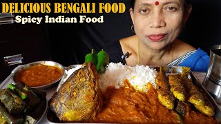 Indian Food Mukbang Delicious and Spicy Food
