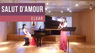 【フルート ピアノ演奏】Elgar Salut d’amour Op.12 愛の挨拶 エルガー