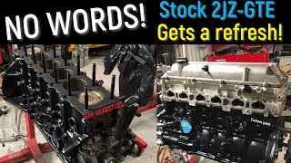 NO WORDS! - STOCK 2JZ FOR THE SUPRA - Installing the Head!