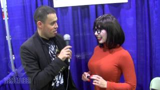 LUDELLA HAHN as Velma! Scooby Doo Cosplay!