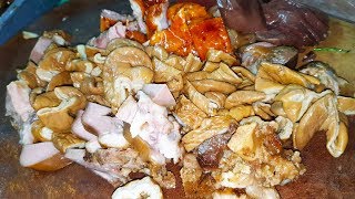 Amazing Street Meat Stall, Meating Chopping Skills, Cambodian Street Food 1