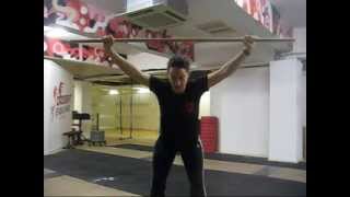 Upper body mobility exercises for olympic lifting