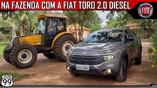 Um dia de fazenda para a FIAT TORO 2.0 Turbo Diesel!!!