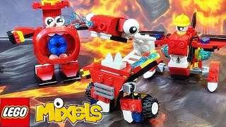 레고 41565 믹셀 하이드로 소방관 부족원 소방차 시즌8 조립 리뷰 Lego mixels hydro Series 8 MCFD
