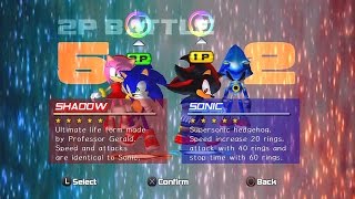 Sonic Adventure 2 Multiplayer Extra Video (w/ Kart Racing!!)