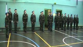 Победа на районном этапе Смотра строя и песни 14.11.2013 г.