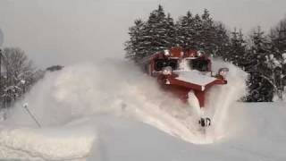 宗谷本線DE15型ラッセル車走行シーン Snowplow train,Soya Line,Hokkaido,Japan