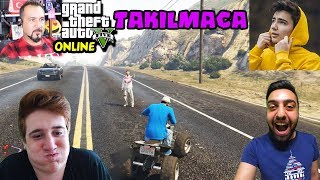 EKİPLE GTA 5 HARİTASINDA TAKILMACA!-EĞLENCELİ ANLAR VE SOHBET MUHABBET