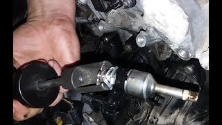 Бедная смесь. Ошибка P0171. FSI. Шкода фабия замена бензиновой форсунки.