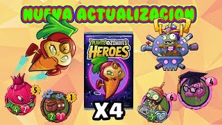 NUEVOS HEROES!! MAS CARTAS DE EVENTO!! ACTUALIZACIÓN PVZH