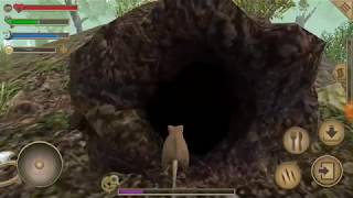 Выжить в лесу! Симулятор маленькой мыши! Игровой мульт детский игра про мышку!