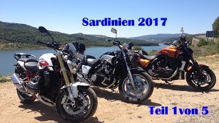 Motorrad Tour Sardinien 2017  1/5