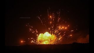 Канонада в Калиновке (Винницкая область) - взрывы боеприпасов 26/27.09.2017