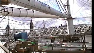 London Eye Under Construction