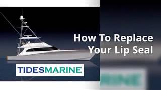 Lip Seal Replacement -- Tides Marine