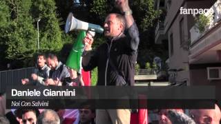 Battistini, manifestazione contro i rom. Polemica per gli slogan politici