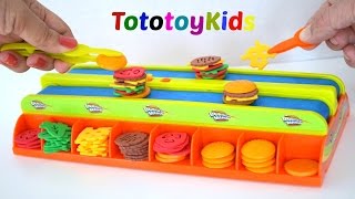 TototoyKids Burger Mania Meninos X Meninas Sanduiche para Pig George e Peppa!!! Em Portugues