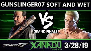 F@X 295 Tekken 7 - gunslinger07 [L] (Lars, Negan) Vs. Soft and Wet (Claudio, Geese) T7 Grand Finals