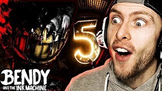 TIME TO FACE JOEY DREW! | Bendy and The Ink Machine Chapter 5: The Last Reel Gameplay! (ENDING)