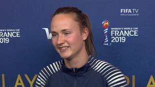 Caroline Graham Hansen – Player of the Match – Korea Republic v Norway