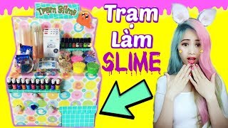 Hướng Dẫn Làm Trạm Slime Siêu Cute - Slime Station DIY