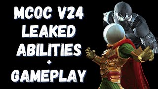 V24 Mysterio & Spiderman Stealth Suit Leaked Abilities + Gameplay - Marvel Contest of Champions