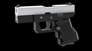 LEGO Glock 26 Step by step Tutorial! | Jim's LEGO Guns