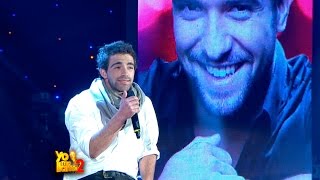 Pablo Alborán cantó "Solamente tú"