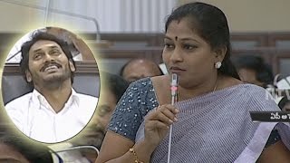 YS Jagan Laughs Over MLA Anitha Speech @ AP Assembly Sessions - NTV