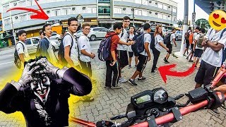 PÂNICO ESCOLAR #7 BUSQUEI O INSCRITO NA ESCOLA DE XJ6