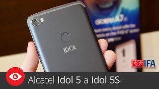 Alcatel Idol 5 a 5S (IFA 2017)