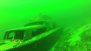 SCUBA Diving in Lake Mohave - Cabin Site - March 2013