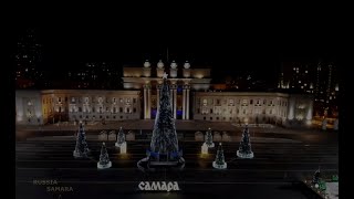 Площадь Куйбышева и новогодняя ЁЛКА / город Самара