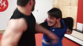 Бой Тамаев зарубился с Пулеметчиком!