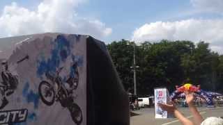 Moscow City Games 2013 мото-фристайл #4 на празднике спорта 13 июля 2013 года в Лужниках!
