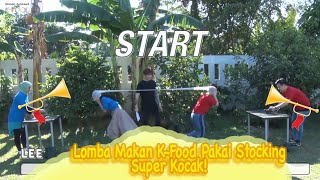 Lomba Makan K-Food Pakai Stocking, Super Kocak! - Experience Your K-Food EP 07