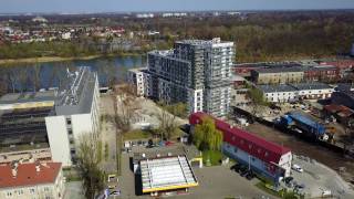 Krakowskie Tarasy - ul. Krakowska Wrocław, drone 4k kwiecień 2017
