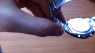 How to resize Casio wrist watch metal band