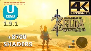 Cemu 1.9.1 | The Legend of Zelda: Breath of the Wild (4K)