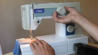 Nähmaschine Sewing machine Швейная машина Victoria Gracia test