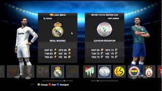 Pes 2013 2014/2015 Transfer Yaması ve Extra Ligler
