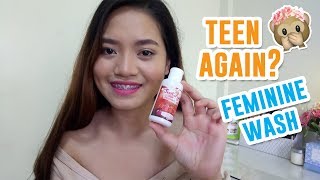 TEEN AGAIN FEMININE WASH REVIEW (ANG LAMIG!! + GIVEAWAY) ? JoyOfMia mp4