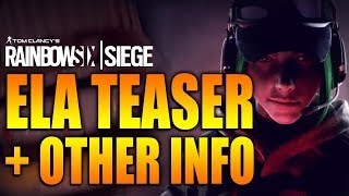 Rainbow Six Siege - In Depth: ELA TEASER TRAILER & OTHER INFO - Polish Defender