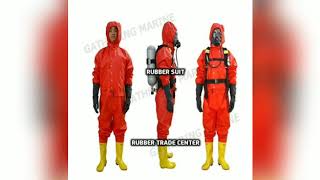rubber suit | # for safety # use in water # industries like oil and gases |Rubber trade center -RTC