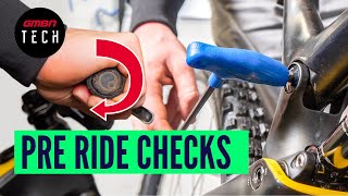 4 Pre Ride Bike Checks | How To Check Your MTB Is Safe For Racing & Riding
