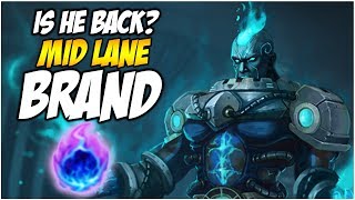 IS MID LANE BRAND BACK? ARCANE COMET | League of Legends