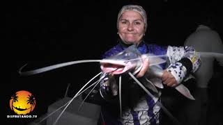 2da parte de la pesca nocturna en Santa Elena en busca de los cabezones