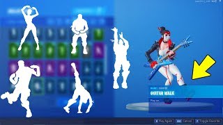 *NEW* Leaked Emotes - BILLY BOUNCE, GUITAR WALK, GLITTER (kPOP),  CARTWHEELIN', BUCKETS, FLEX ON EM'